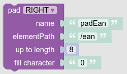 padNormalizer RIGHT